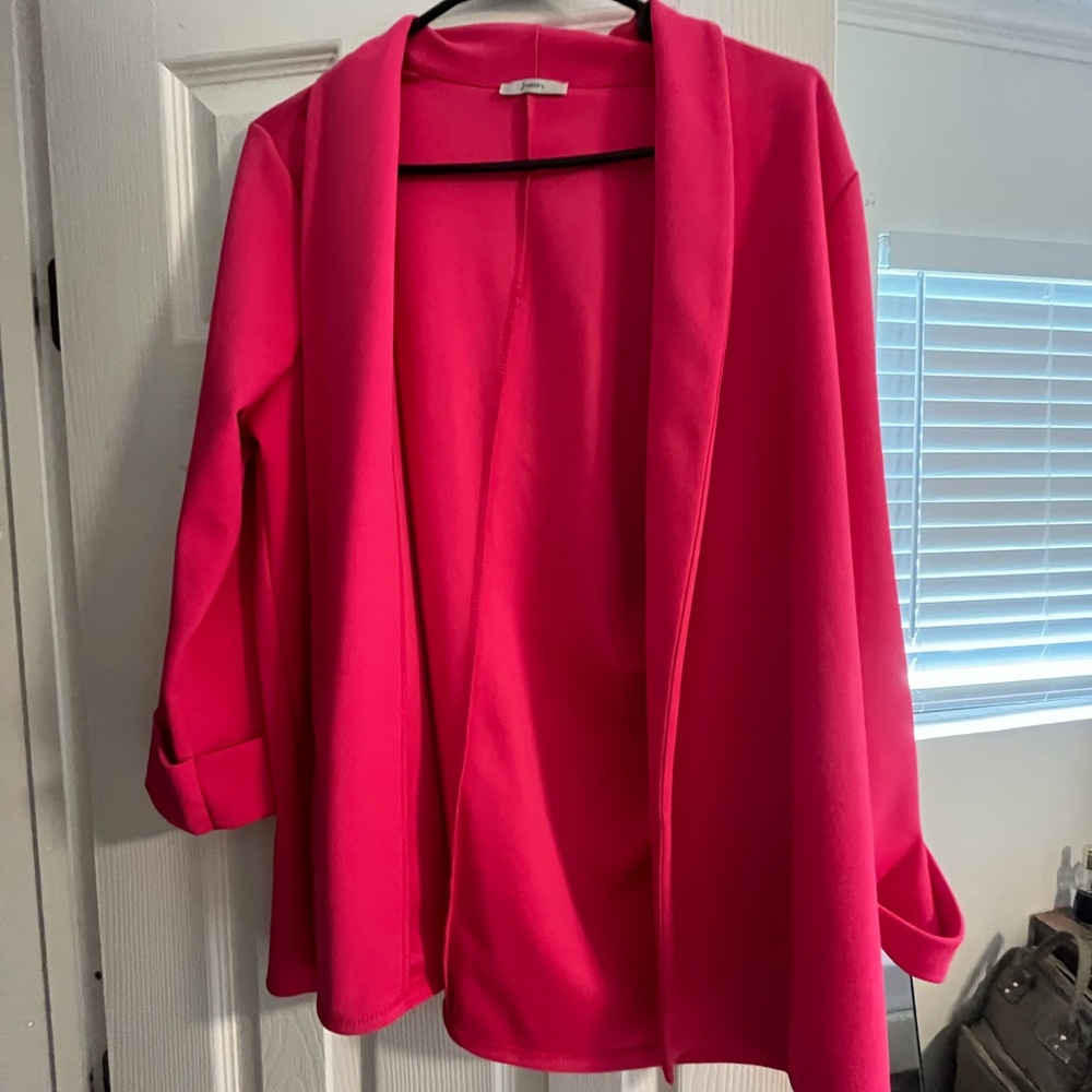Pink blazer